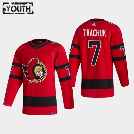 Ottawa Senators Trikot Brady Tkachuk 7 2020-21 Reverse Retro Authentic - Kinder